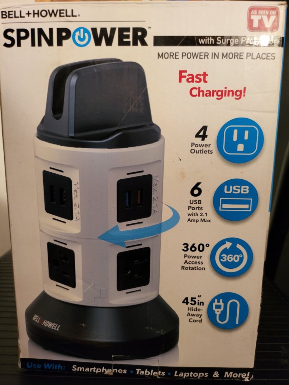 BELL HOWELL OUTLET/CHARGER - Picture 6 of 11